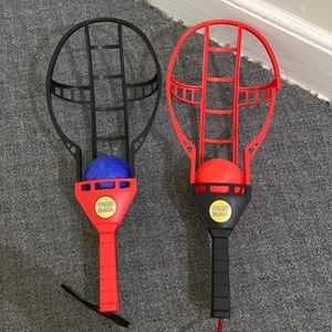 Trac Ball rackets with balls